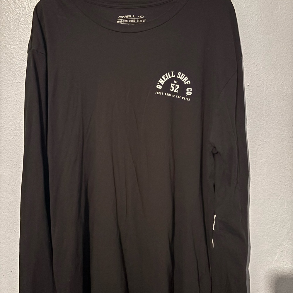 O'Neill Black Long Sleeve Tee Classic Crew